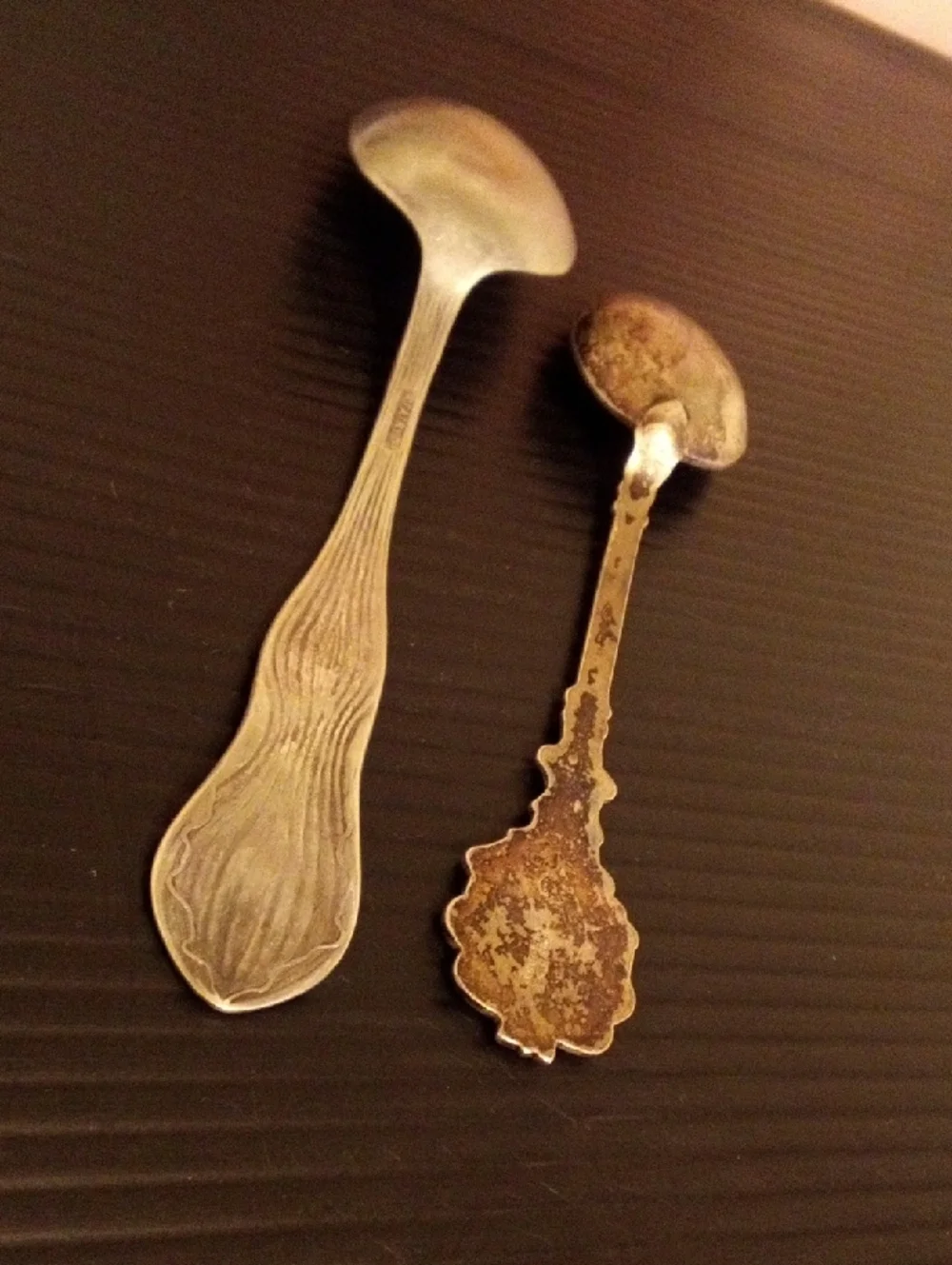 Make Offers - Silver Tone Decorative Collectible Spoons - Set of 2
